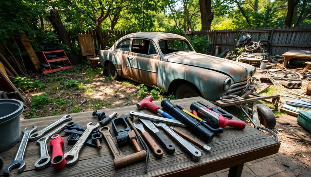 DIY vehicle disposal